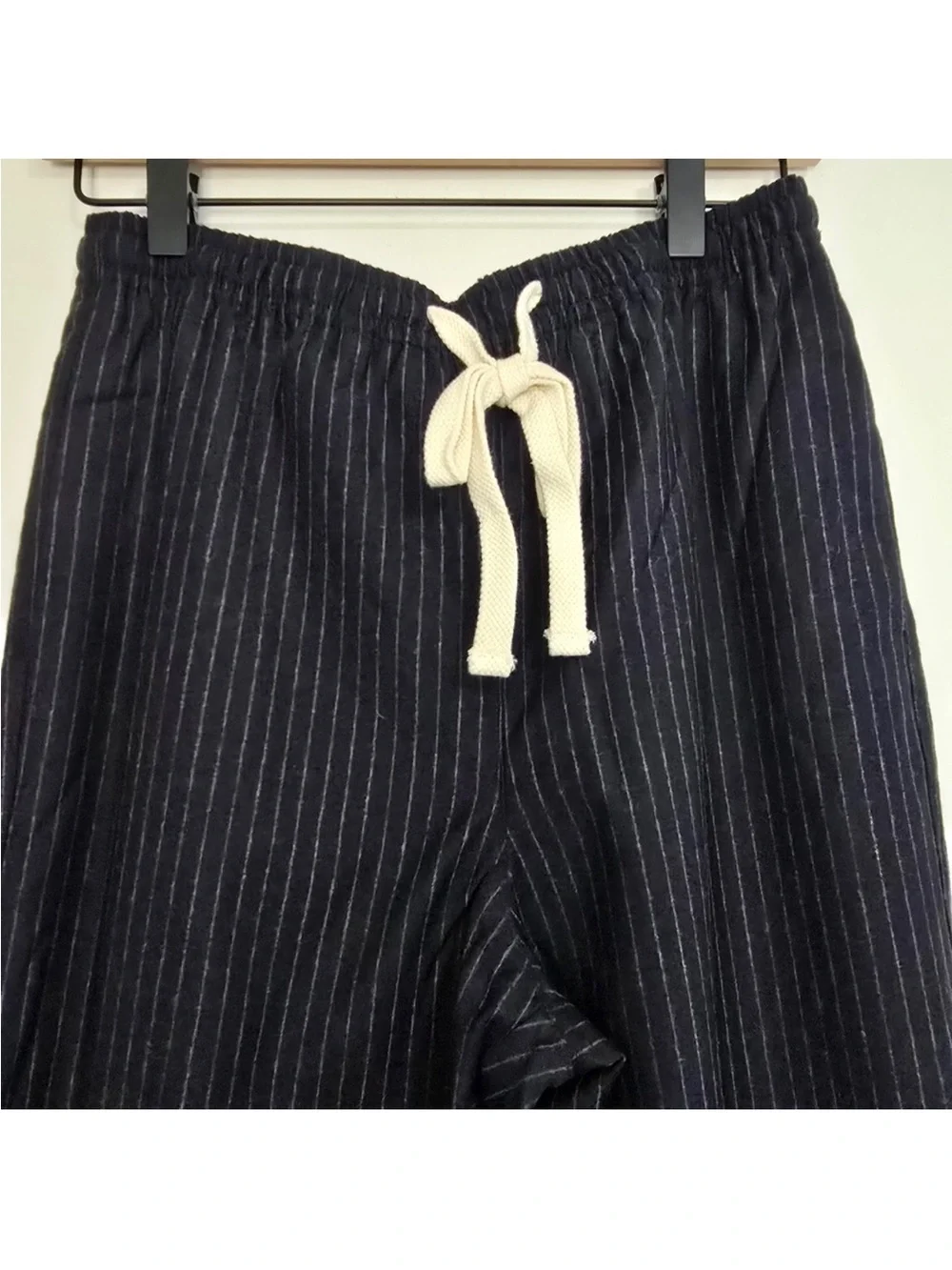 J. Crew Tollegno 1900 Brushed Italian Wool Pinstriped Straight Leg Pants,14